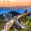Golden Bridge Da Nang - "virtual living" coordinates that make tourists fascinated