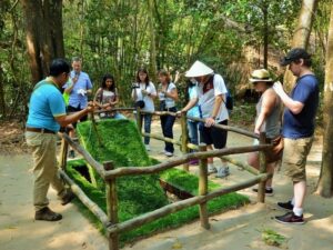 Cu Chi Tunnels - famous historical base tunnels