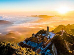 Fansipan-peak-by-cable-car